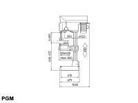 Trapano a colonna R32E con trasmissione elettrica ø 32 mm
