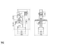 Trapano fresa TCS E con variatore elettronico ø 50 mm high-tech