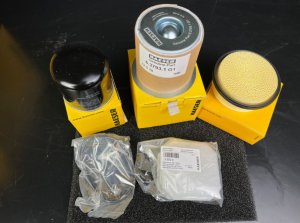 Set filtri ricambio originali per Kaeser Compressori modelli SM 6/8/11 AirCenter - AirTower