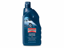 Shampoo con cera autoasciugante 8358 per auto Arexons 1lt