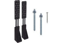 Kit angolari Hold Down per edifici legno Simpson Strong-Tie SHD 440 con barre filettate BFK Kit angolari Hold Down per edifici legno Simpson Strong-Tie SHD 440 con barre filettate BFK