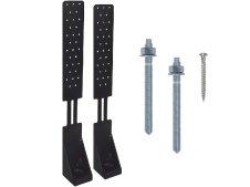 Kit angolari Hold Down per edifici legno Simpson Strong-Tie SHD 540 con barre filettate BFK Kit angolari Hold Down per edifici legno Simpson Strong-Tie SHD 540 con barre filettate BFK