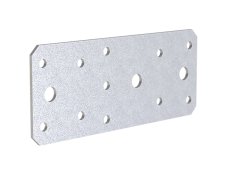 Piastre di fissaggio perforate Simpson Strong-Tie FLV in acciaio zincato bianco (25pz)