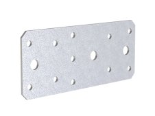 Piastre di fissaggio perforate Simpson Strong-Tie FLV in acciaio zincato bianco (25pz) Piastre di fissaggio perforate Simpson Strong-Tie FLV in acciaio zincato bianco (25pz)