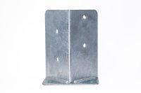 Coppie portapilastri a L Simpson Strong-Tie PPJA in acciaio zincato bianco, 45-105mm(5coppie)