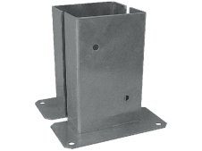 Coppia portapilastro a C Simpson Strong-Tie PPJR per travi quadre in legno, 100-200mm Coppia portapilastro a C Simpson Strong-Tie PPJR per travi quadre in legno, 100-200mm