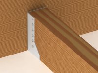Scarpe ancoraggio interno Simpson Strong-Tie BSIN acciaio verniciato bianco, 80-100mm (25pz)