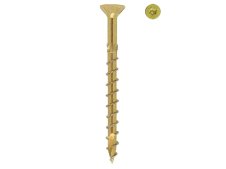 Viti truciolari Simpson Strong-Tie VBU-Pro 4,5x zincata gialla filetto parziale (200pz) Viti truciolari Simpson Strong-Tie VBU-Pro 4,5x zincata gialla filetto parziale (200pz)