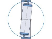 Cuscinetto SKF Tipo 22212 EK/C3 foro D.60-110-28