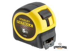 Flessometro Stanley FatMax 5 metri x 32mm compatto e antiscivolo Flessometro Stanley FatMax 5 metri x 32mm compatto e antiscivolo