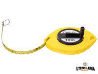 Rotella metrica Stanley 10 metri x 9,5mm con nastro in acciaio