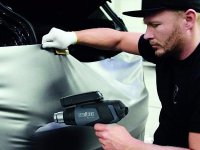 Pistola termica elettrica Steinel HG 2120 E per applicazione pellicole con scanner HL e valigetta