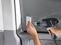 Pistola termica elettrica professionale Steinel HG 2120 E 2200W a 9 velocità con valigetta