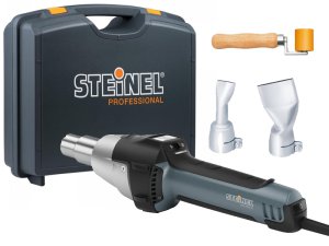 Termosoffiatore elettrico Steinel HG 2620 E 2300W con accessori per la saldatura di teloni