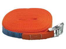 Cinghie di ancoraggio per carichi leggeri Strops 5mt x 25mm con fibbia autobloccante(10pz)