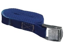 Cinghie di ancoraggio per carichi leggeri Strops 1,5mt x 25mm con fibbia autobloccante(10pz)