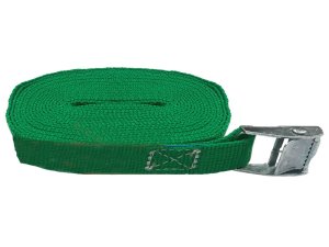 Cinghie di ancoraggio per carichi leggeri Strops 4mt x 25mm con fibbia autobloccante(10pz)