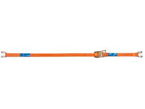 Cinghia di ancoraggio in poliestere Strops CR35 6mt con tenditore e ganci sponda, 1000 daN