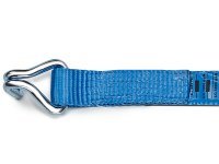 Cinghia di ancoraggio in poliestere Strops CR35 6mt con tenditore e ganci tondino, 1500 daN