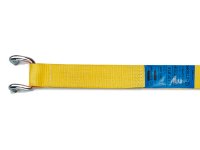 Cinghia di ancoraggio in poliestere Strops CR50 9mt con tenditore e ganci sponda, 1500 daN