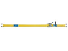 Cinghia di ancoraggio in poliestere Strops CR50 9mt con tenditore e ganci sponda, 1500 daN