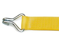 Cinghia di ancoraggio in poliestere Strops CR50 9mt con tenditore e ganci tondino, 1500 daN