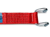 Cinghia di ancoraggio in poliestere Strops CR50 9mt tenditore leva lunga e ganci sponda, 2500daN
