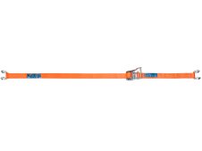 Cinghia di ancoraggio in poliestere Strops CRP35 6mt con tenditore e ganci sponda, 1000 daN