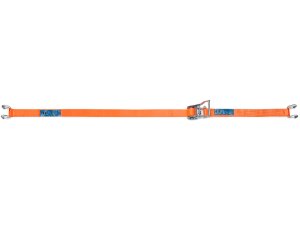 Cinghia di ancoraggio in poliestere Strops CRP35 6mt con tenditore e ganci sponda, 1000 daN