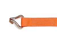 Cinghia di ancoraggio in poliestere Strops CRP35 6mt con tenditore e ganci tondino, 1000 daN