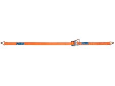 Cinghia di ancoraggio in poliestere Strops CRP35 6mt con tenditore e ganci tondino, 1000 daN