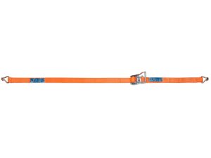 Cinghia di ancoraggio in poliestere Strops CRP35 6mt con tenditore e ganci tondino, 1000 daN