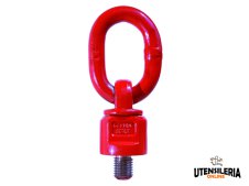 Golfare girevole con anello Strops in acciaio legato G80, M10-M90 Golfare girevole con anello Strops in acciaio legato G80, M10-M90