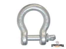 Grilli ad omega Strops in acciaio zincato a caldo, 5-33mm (25pz) Grilli ad omega Strops in acciaio zincato a caldo, 5-33mm (25pz)
