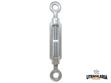 Tenditore a due occhi Strops in acciaio zincato DIN 1480, M6-M39 (10pz) Tenditore a due occhi Strops in acciaio zincato DIN 1480, M6-M39 (10pz)