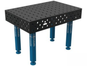Banco per saldatura SteelPlus GPPH 1,2x0,8mt spessore 12mm, fori 16mm