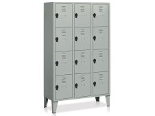 Armadio casellario ad 12 vani Tecnotelai 1020x500x1800mm con piedini Armadio casellario ad 12 vani Tecnotelai 1020x500x1800mm con piedini