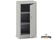 Armadio industriale Tecnotelai con anta e piani regolabili 500x400x1000 mm Armadio industriale Tecnotelai con anta e piani regolabili 500x400x1000 mm