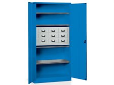 Armadio porta minuteria 9 cassetti Tecnotelai 1000x400x2000mm Armadio porta minuteria 9 cassetti Tecnotelai 1000x400x2000mm