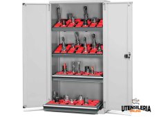 Armadio porta boccole Tecnotelai con cassetti telescopici 1023x555x2000h mm Armadio porta boccole Tecnotelai con cassetti telescopici 1023x555x2000h mm