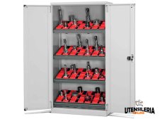 Armadio porta boccole Tecnotelai con telai inclinabili 1023x555x2000h mm Armadio porta boccole Tecnotelai con telai inclinabili 1023x555x2000h mm