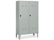Armadio spogliatoio a 2 vani Tecnotelai 1000x500x1800mm con ripiano e divisore interno Armadio spogliatoio a 2 vani Tecnotelai 1000x500x1800mm con ripiano e divisore interno