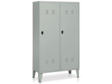 Armadio spogliatoio a 2 vani Tecnotelai 1000x500x1800mm con ripiano Armadio spogliatoio a 2 vani Tecnotelai 1000x500x1800mm con ripiano