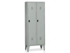 Armadio spogliatoio a 2 vani Tecnotelai 690x330x1800mm con piedini