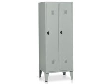 Armadio spogliatoio a 2 vani Tecnotelai 690x500x1800mm con piedini Armadio spogliatoio a 2 vani Tecnotelai 690x500x1800mm con piedini