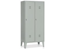 Armadio spogliatoio a 2 vani Tecnotelai Orazio 810x500x1800mm con divisore e portascarpe Armadio spogliatoio a 2 vani Tecnotelai Orazio 810x500x1800mm con divisore e portascarpe