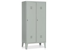 Armadio spogliatoio a 2 vani Tecnotelai Orazio 810x500x1800mm con divisore sporco/pulito Armadio spogliatoio a 2 vani Tecnotelai Orazio 810x500x1800mm con divisore sporco/pulito