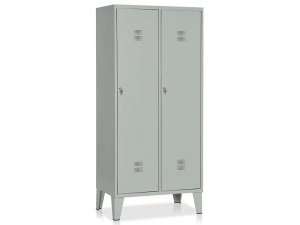 Armadio spogliatoio a 2 vani Tecnotelai Orazio 810x500x1800mm con divisore sporco/pulito