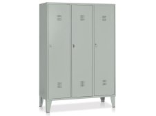 Armadio spogliatoio a 3 vani Tecnotelai Orazio 1200x500x1800mm con divisore sporco/pulito Armadio spogliatoio a 3 vani Tecnotelai Orazio 1200x500x1800mm con divisore sporco/pulito