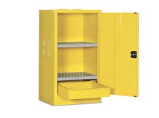 Armadio di sicurezza ante battenti Tecnotelai 530x500x1000mm per vernici e solventi Armadio di sicurezza ante battenti Tecnotelai 530x500x1000mm per vernici e solventi